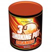 Цветной дым  SMOKING POT ORANGE оранжевый (60 сек) - Интернет-магазин пиротехники: салюты, фейерверки