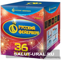 Батарея салютов Русский фейерверк (36 залпов) - Интернет-магазин пиротехники: салюты, фейерверки