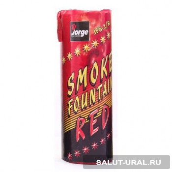 Факел дымовой Smoke fountain красный - Интернет-магазин пиротехники: салюты, фейерверки