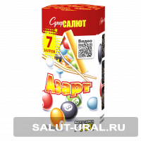 Батарея салюта Азарт (7 залпов) - Интернет-магазин пиротехники: салюты, фейерверки